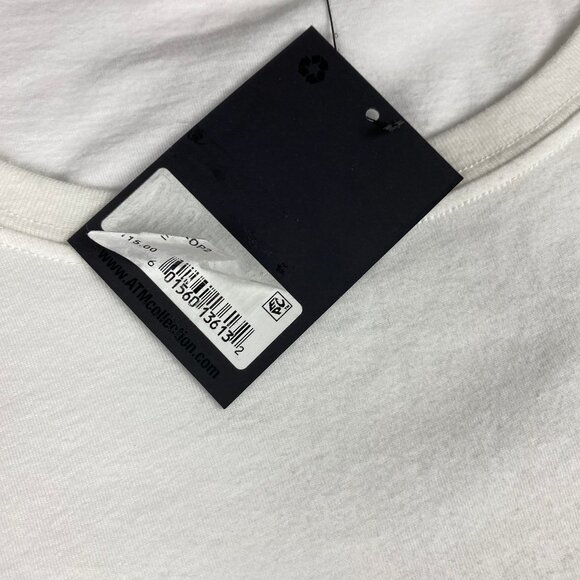 NWT ATM Anthony Thomas Melillo Women's Shirt Size XL White Cotton Long Sleeve - Picture 9 of 15